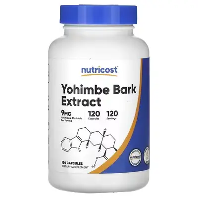 Nutricost Yohimbe Bark Extract 9mg Capsules